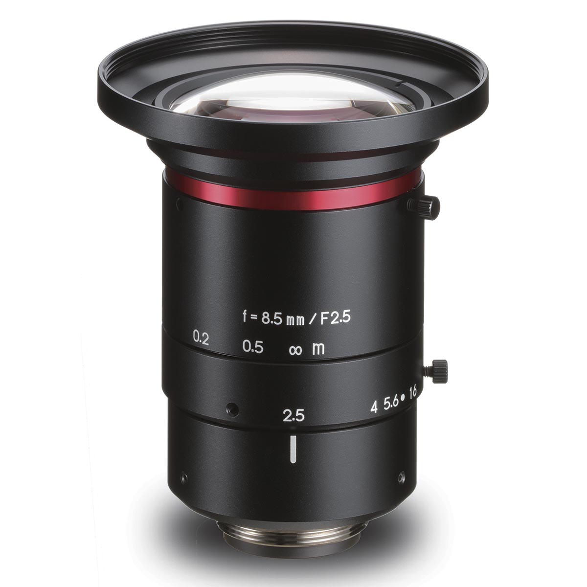 LM8FC24M | 1.1" 8mm 24MP C-mount Lens